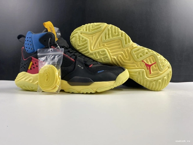 Chep Onekick UNION MID 'OFF DA1951-001 X LA JORDAN NOIR' DELTA 0809